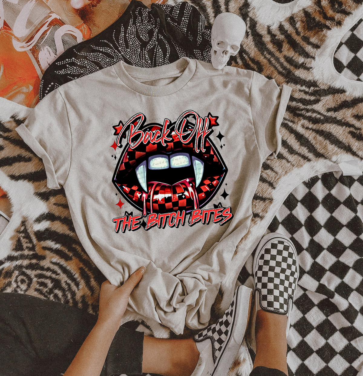 Back Off The Bitch Bites 74420 DTF Transfer