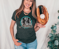 Baseball Mama Cow Print 51393 DTF transfer