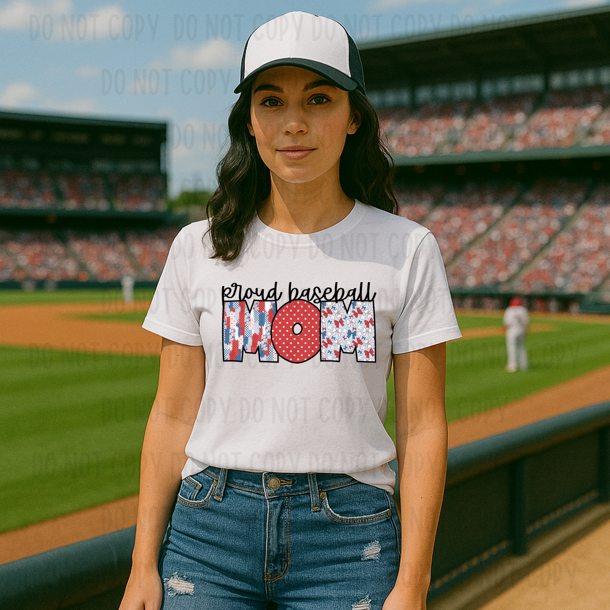Proud Baseball Mom (Canvista) 102324 DTF transfer