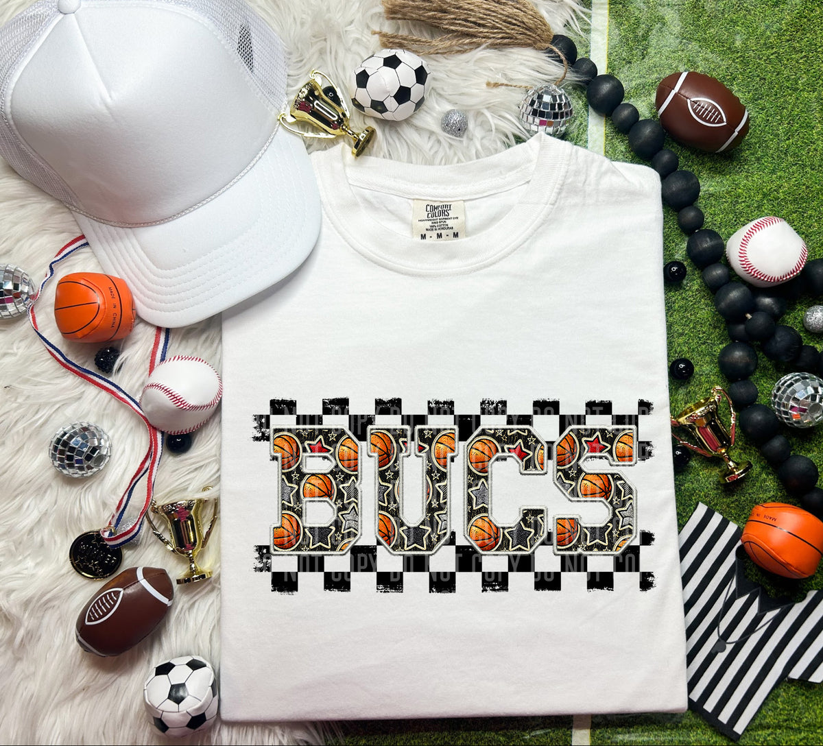 Basketball Bucs 66407 DTF transfer