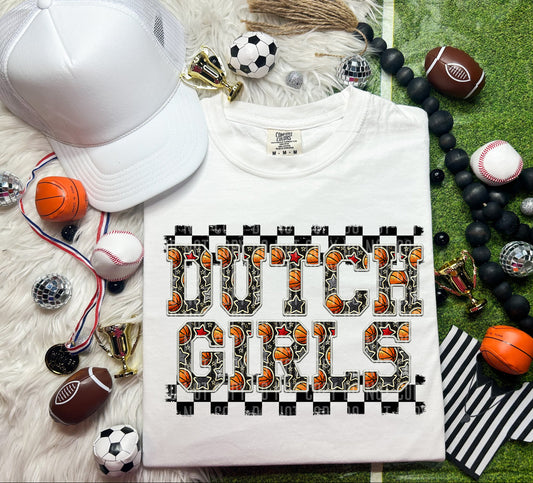 Basketball Dutchgirls 66421 DTF transfer