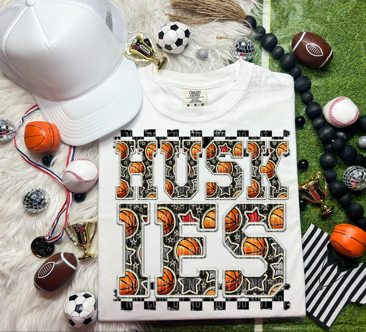 Basketball Huskies 66434 DTF transfer