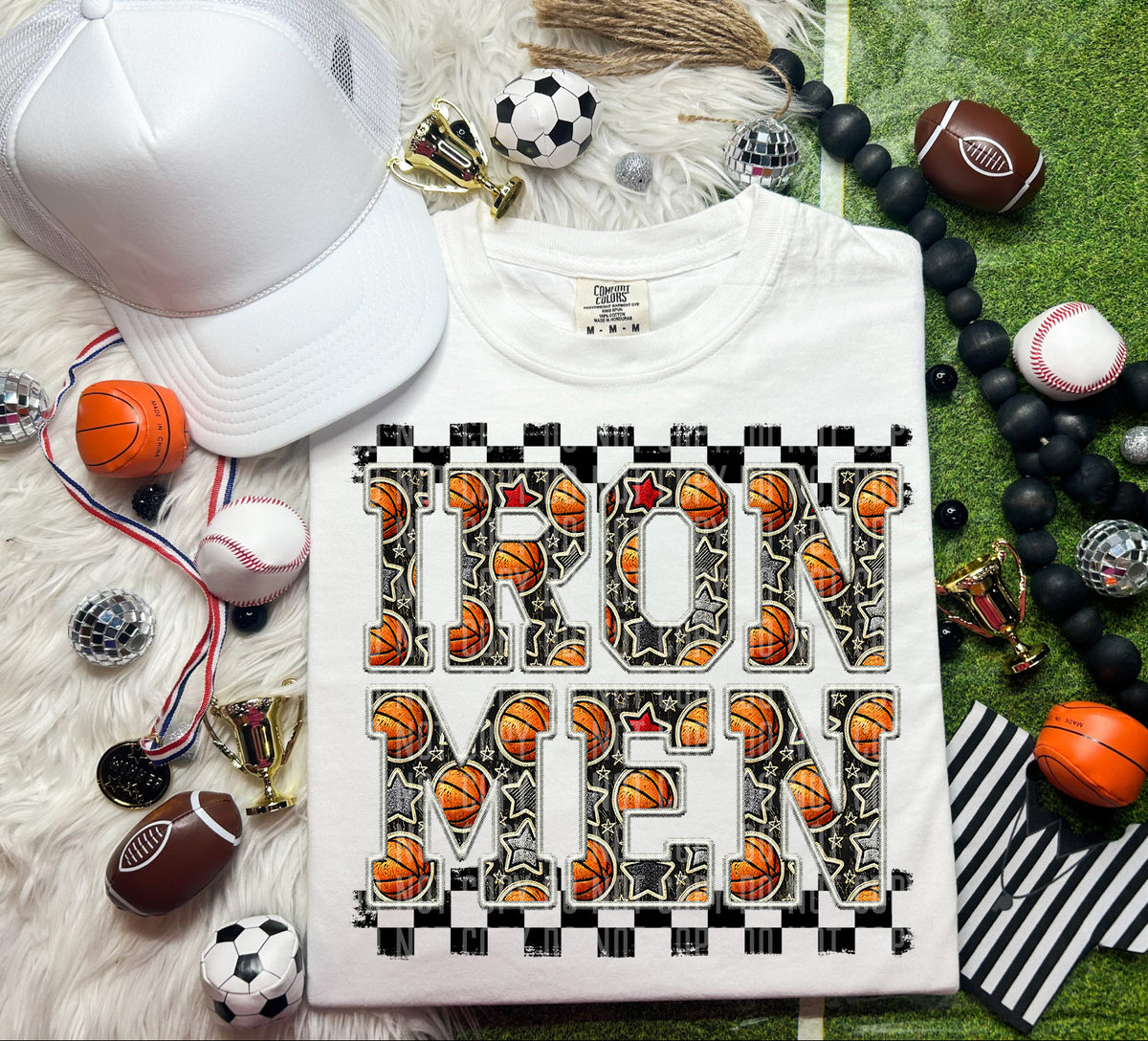 Basketball Ironmen 66436 DTF transfer
