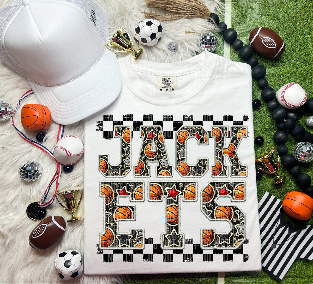 Basketball Jackets 66437 DTF transfer