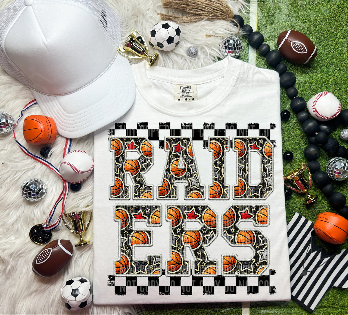 Basketball Raiders 66463 DTF transfer