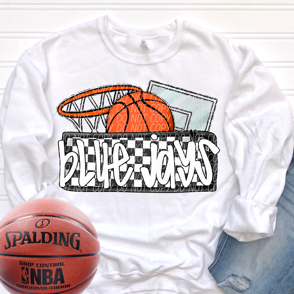 Basketball Bluejays (City) DTF transfer