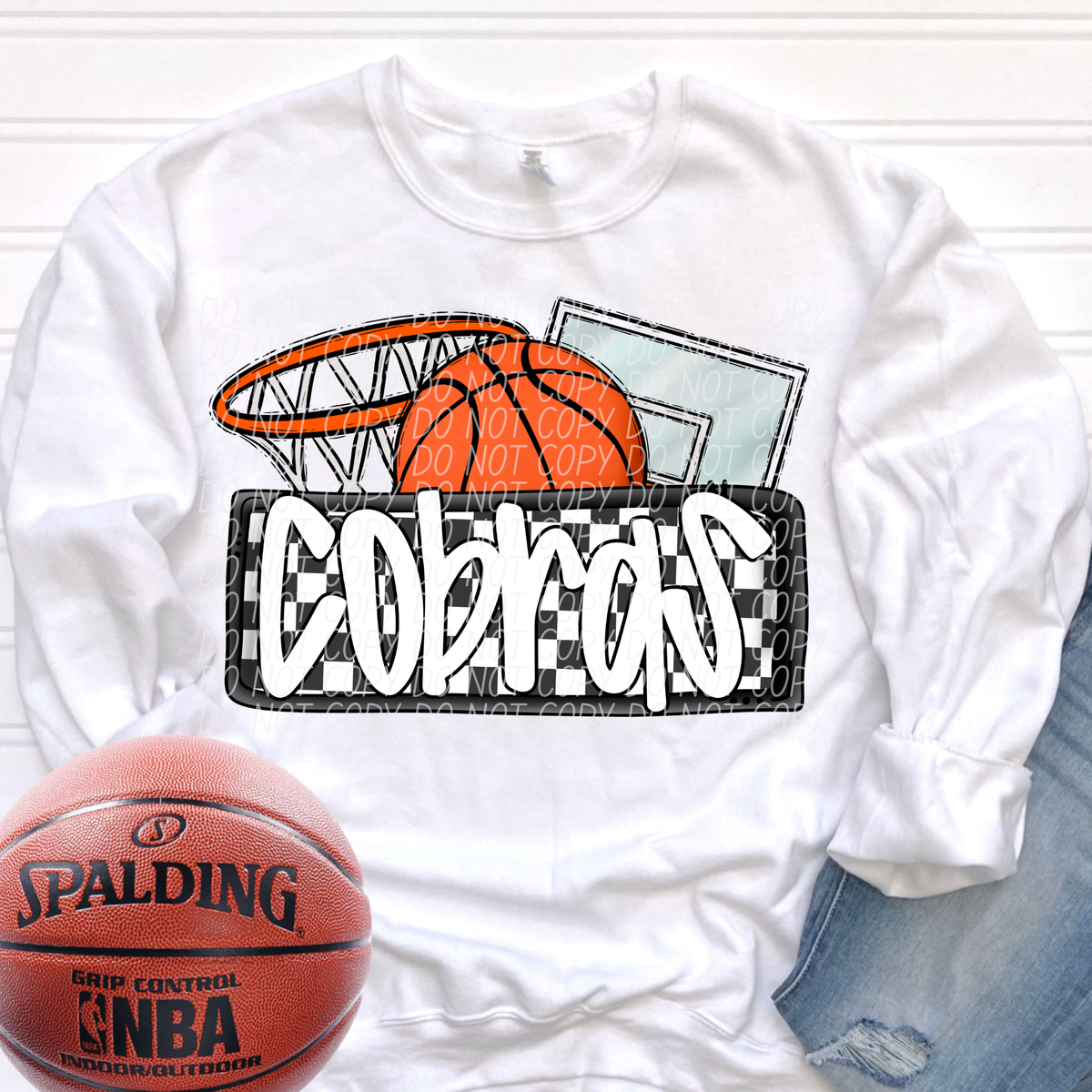 Basketball Cobras (City) DTF transfer