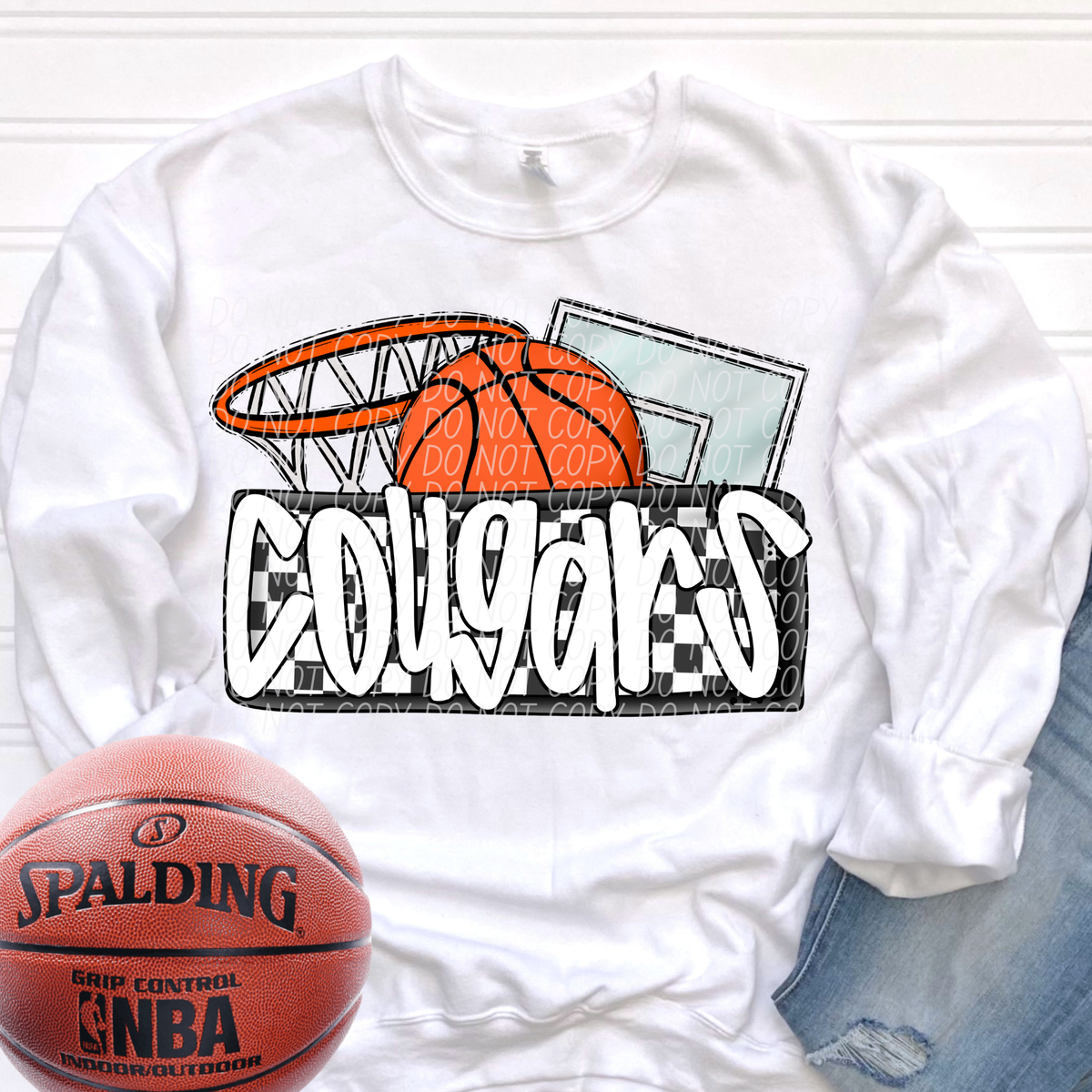 Basketball Cougars (City) DTF transfer