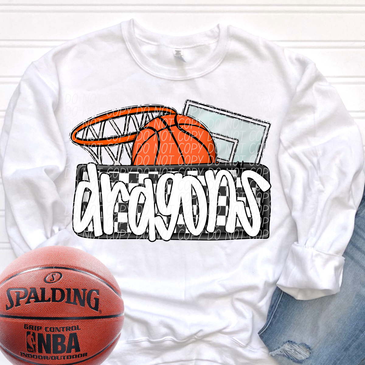 Basketball Dragons (City) DTF transfer