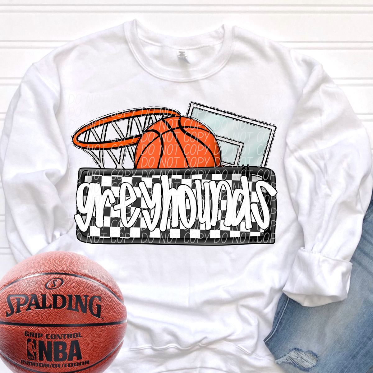 Basketball Greyhounds (City) DTF transfer