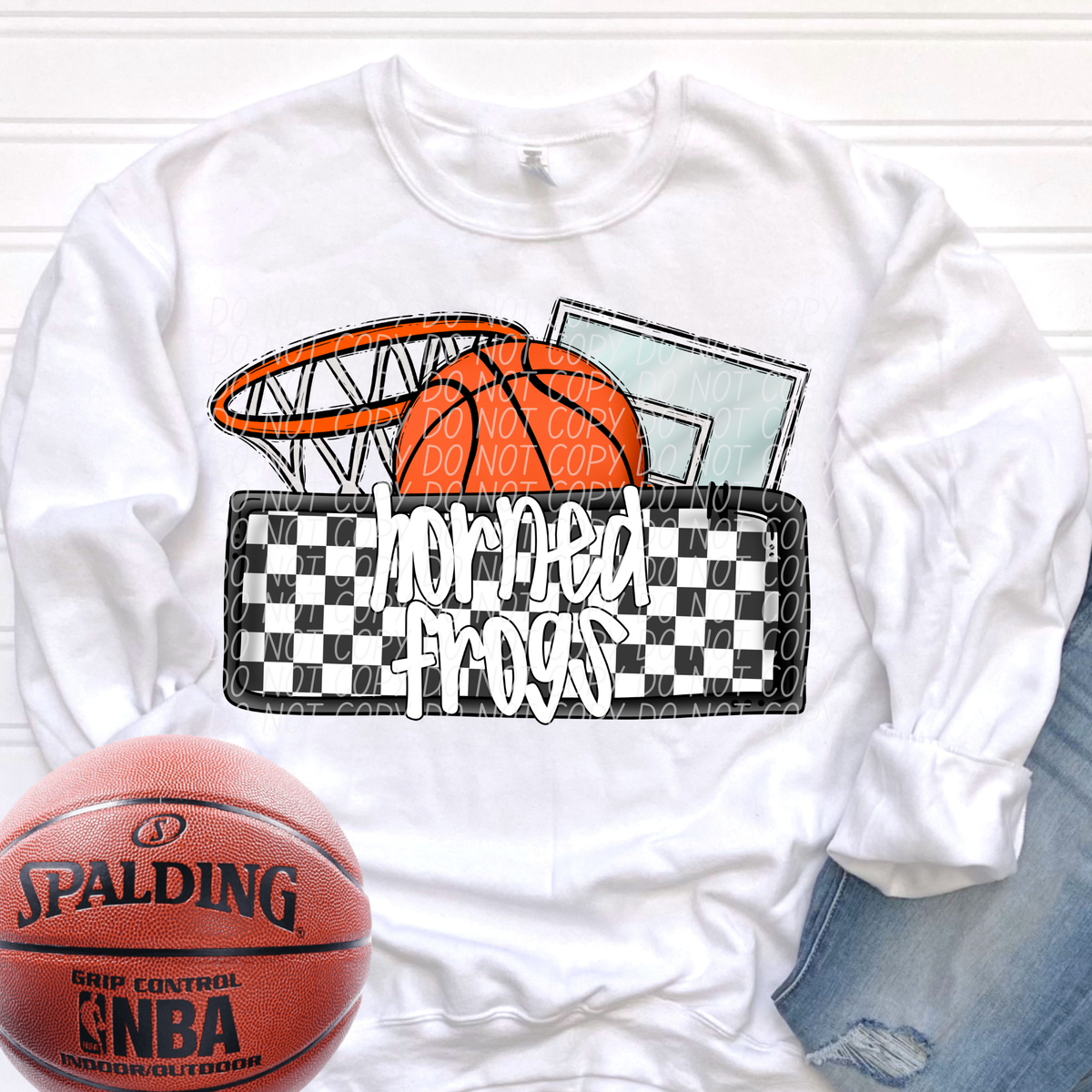 Basketball Horned Frogs (City) DTF transfer