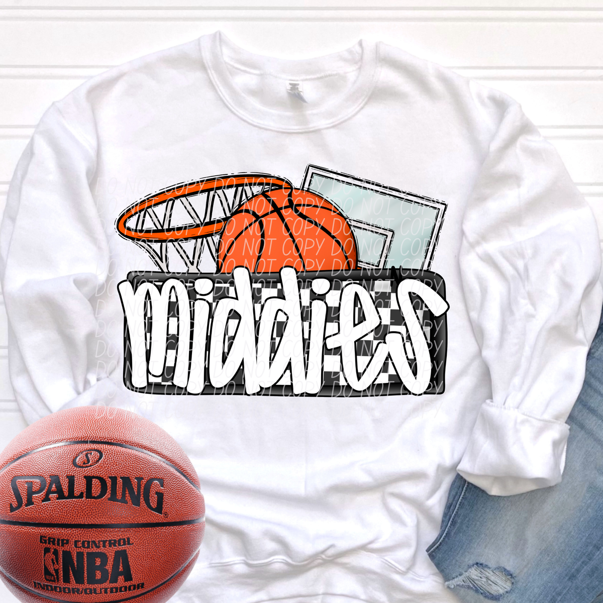 Basketball Middies (City) DTF transfer