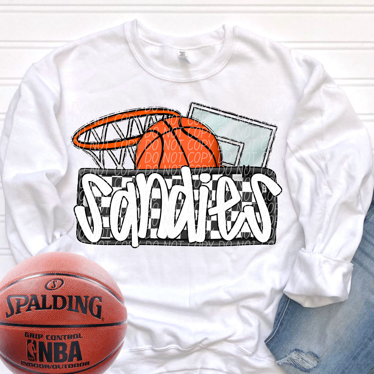 Basketball Sandies (City) DTF transfer