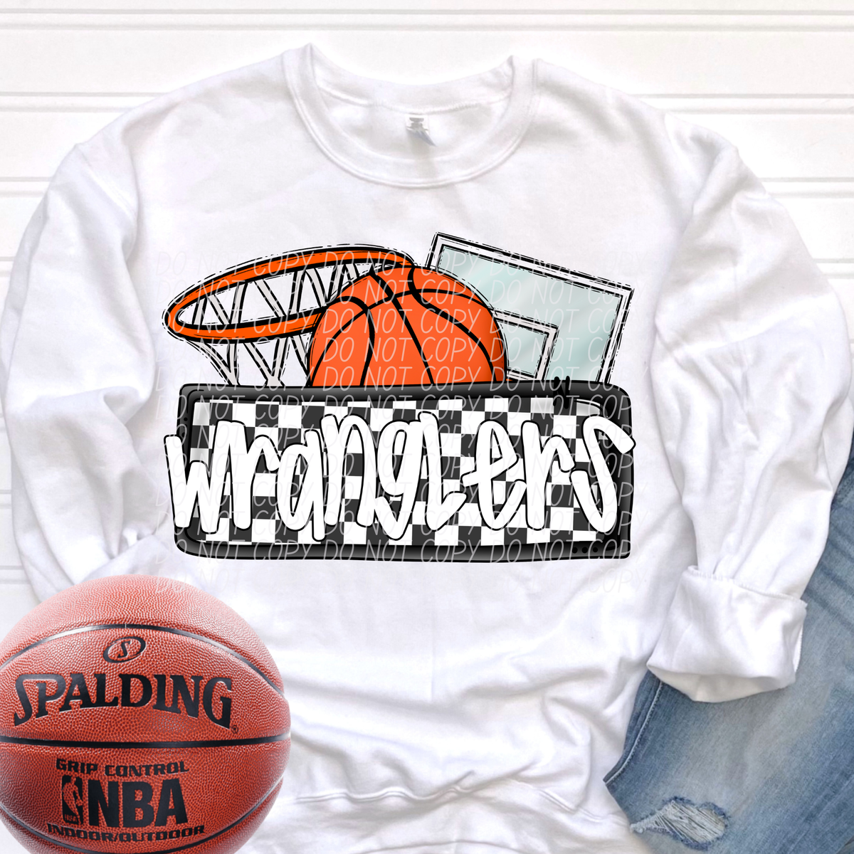 Basketball Wranglers (City) DTF transfer