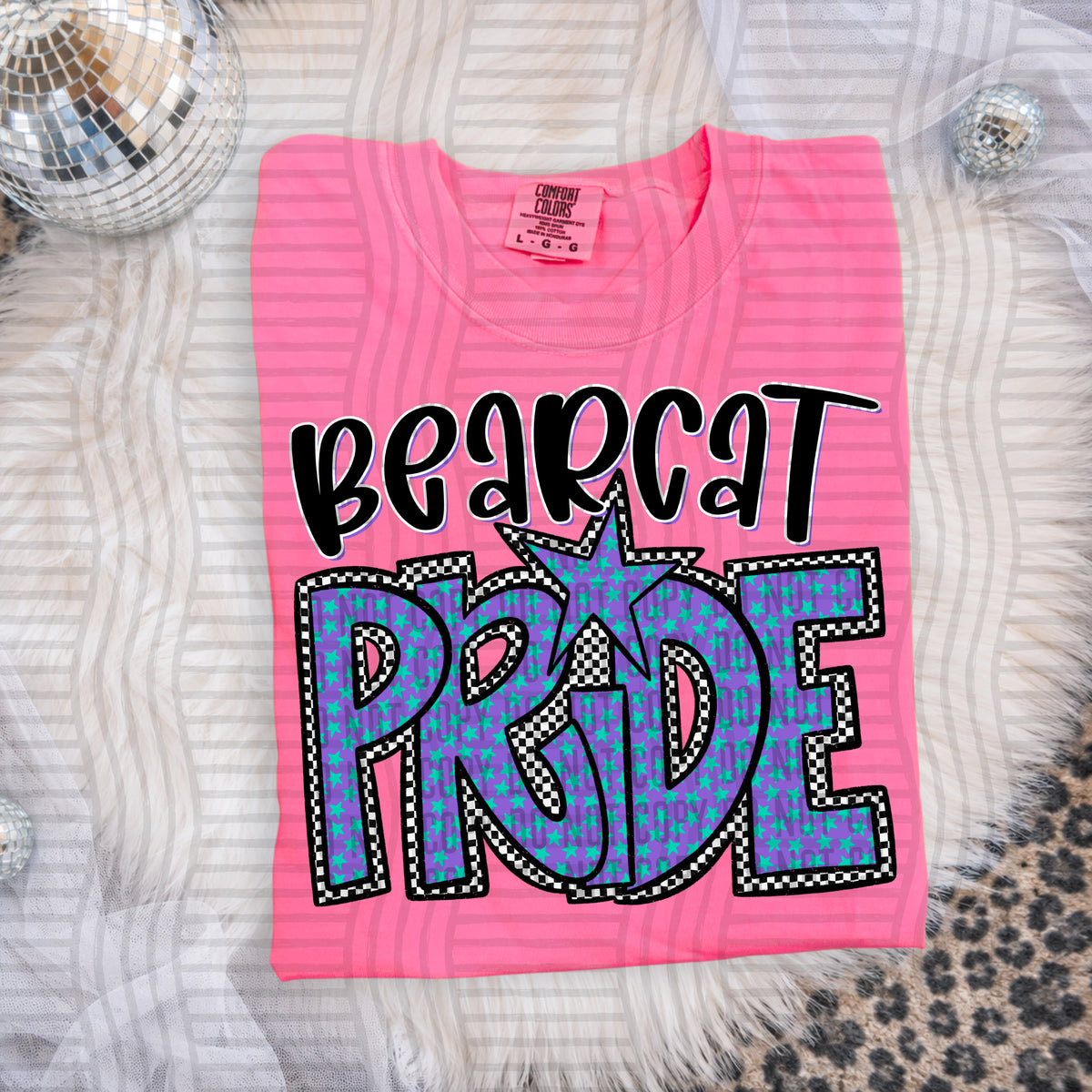 Bearcat pride (Caplinger) DTF transfer