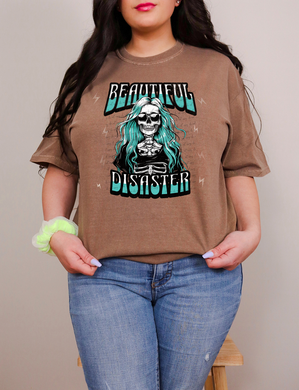 Beautiful Disaster Skellie 59214 DTF transfer