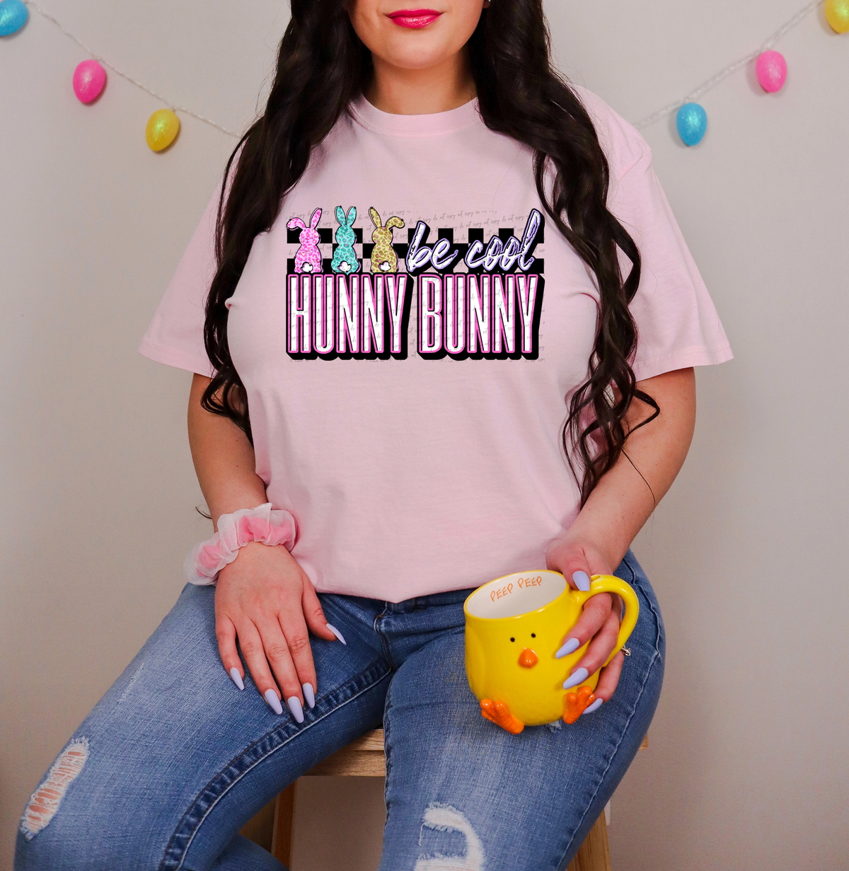 Be Cool Hunny Bunny 81960 DTF Transfer