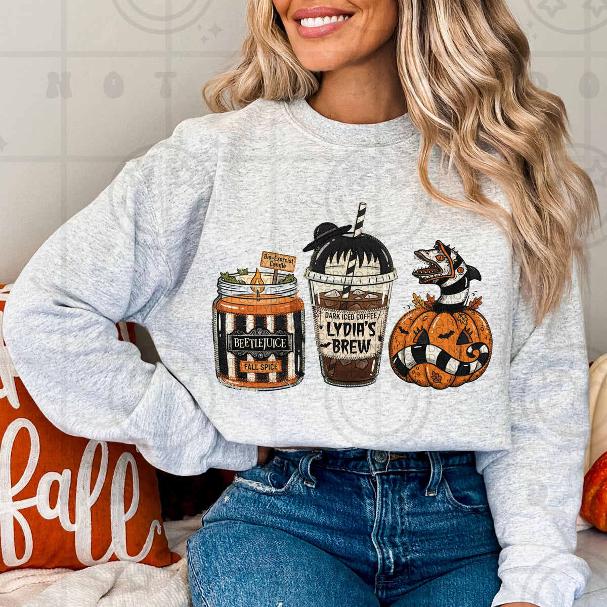 Bj coffee and candle (HW) DTF Transfer
