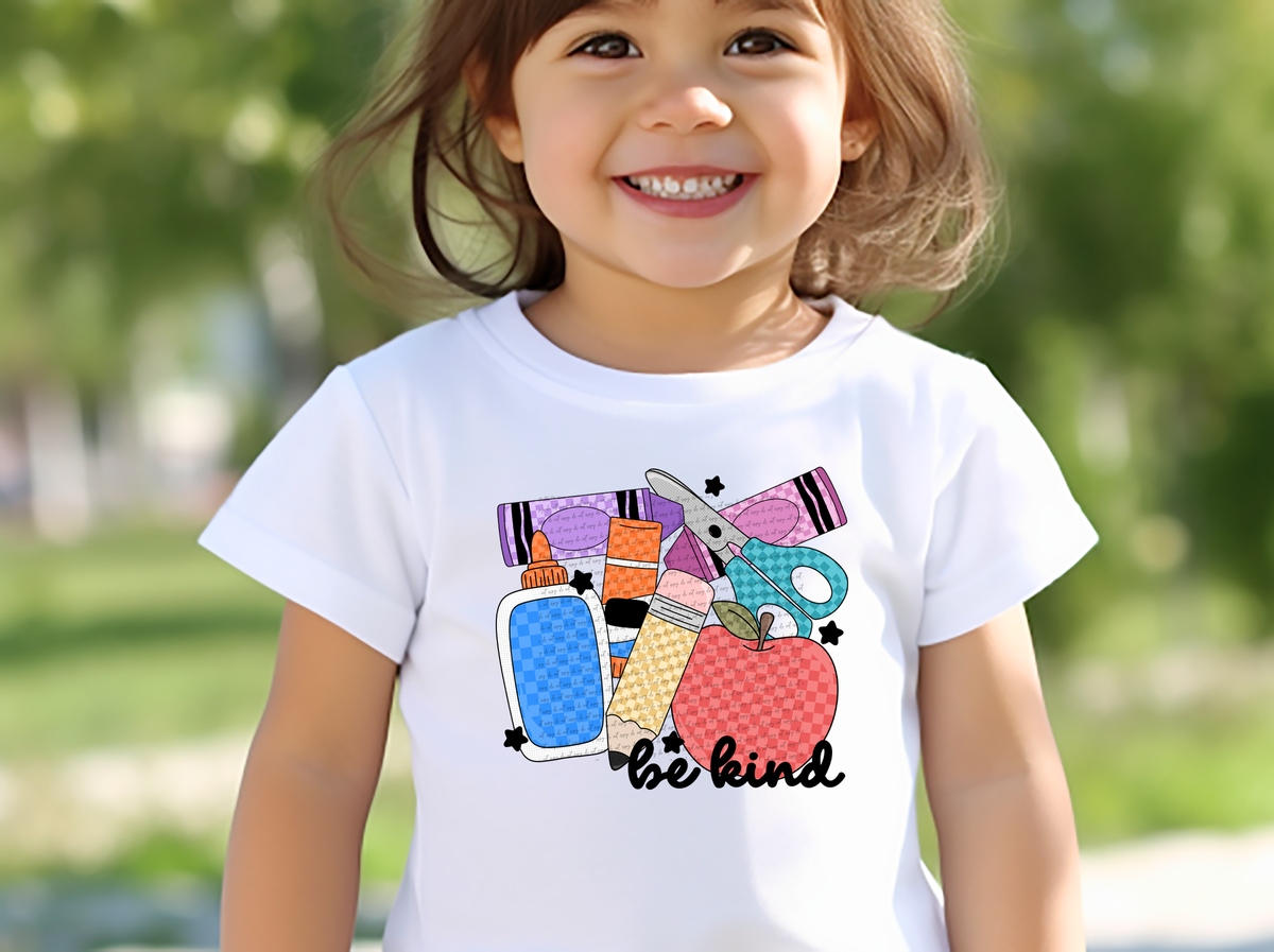 Be Kind School Supplies 42547 DTF transfer