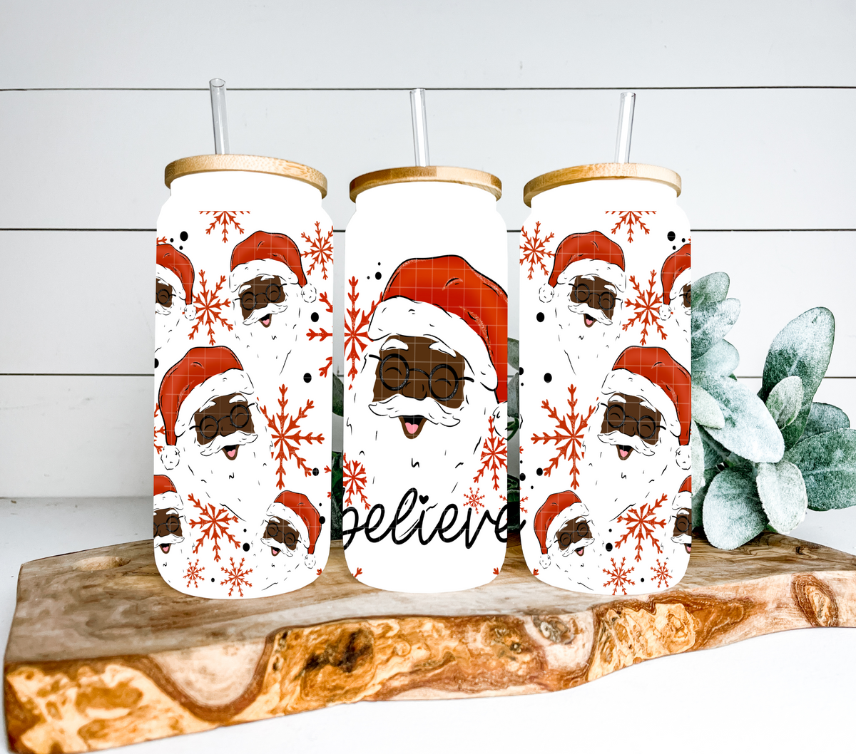 Believe Santa 2 (Linda) UV DTF WRAP