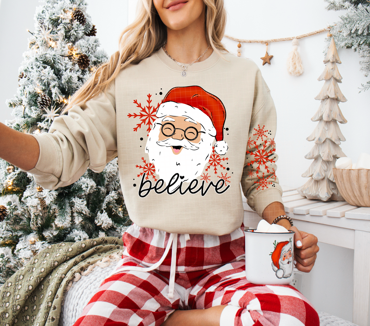 Believe Santa 1 (Linda) DTF Transfer
