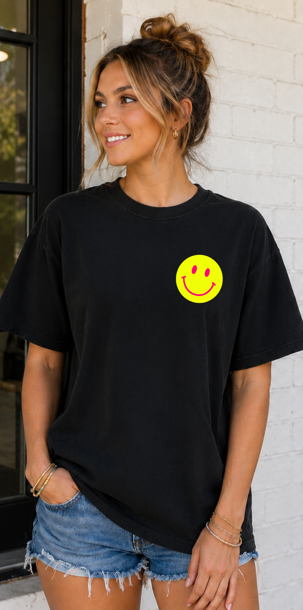 School happy face (Parker) DTF Transfer