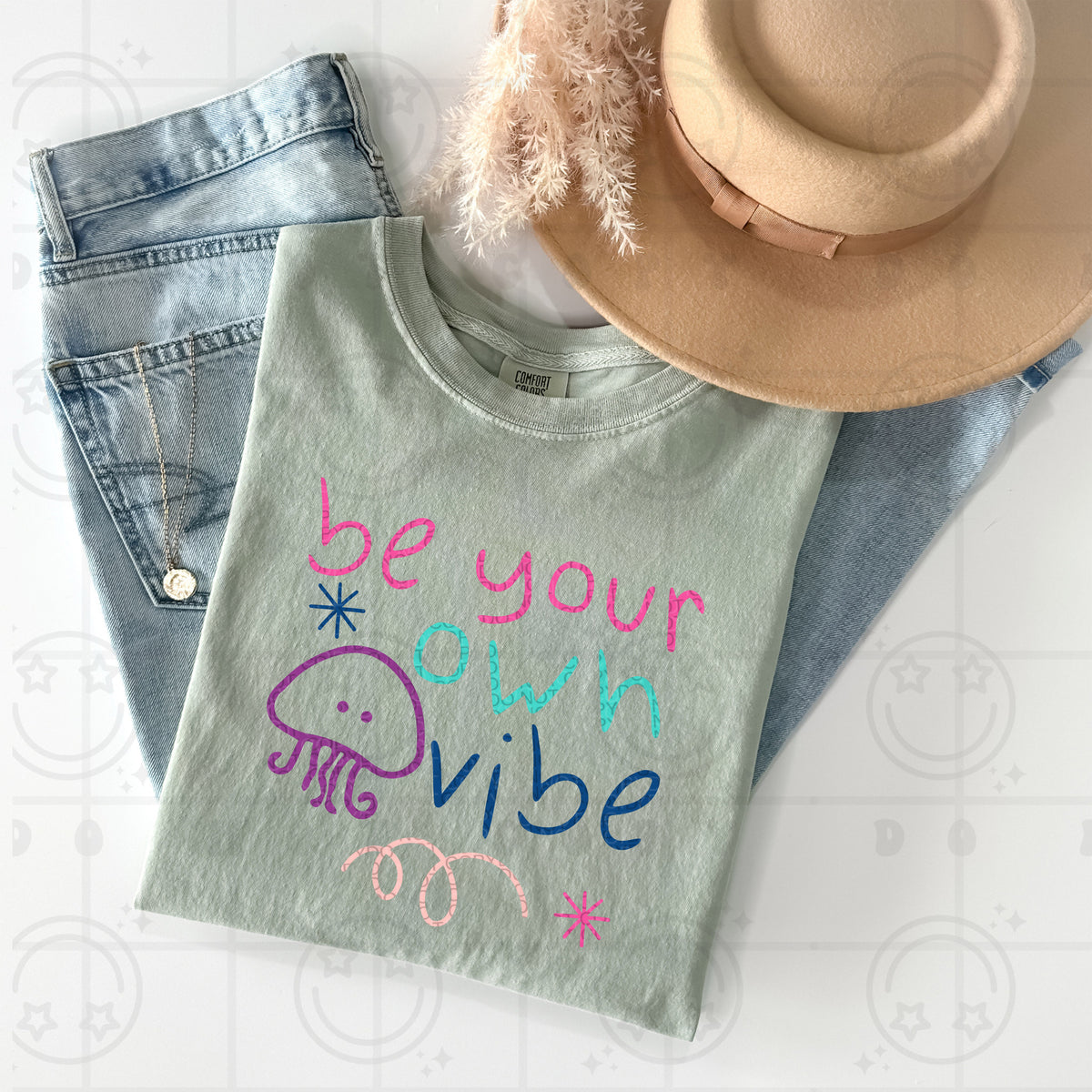 Be your own vibe colorful (HW) DTF transfer