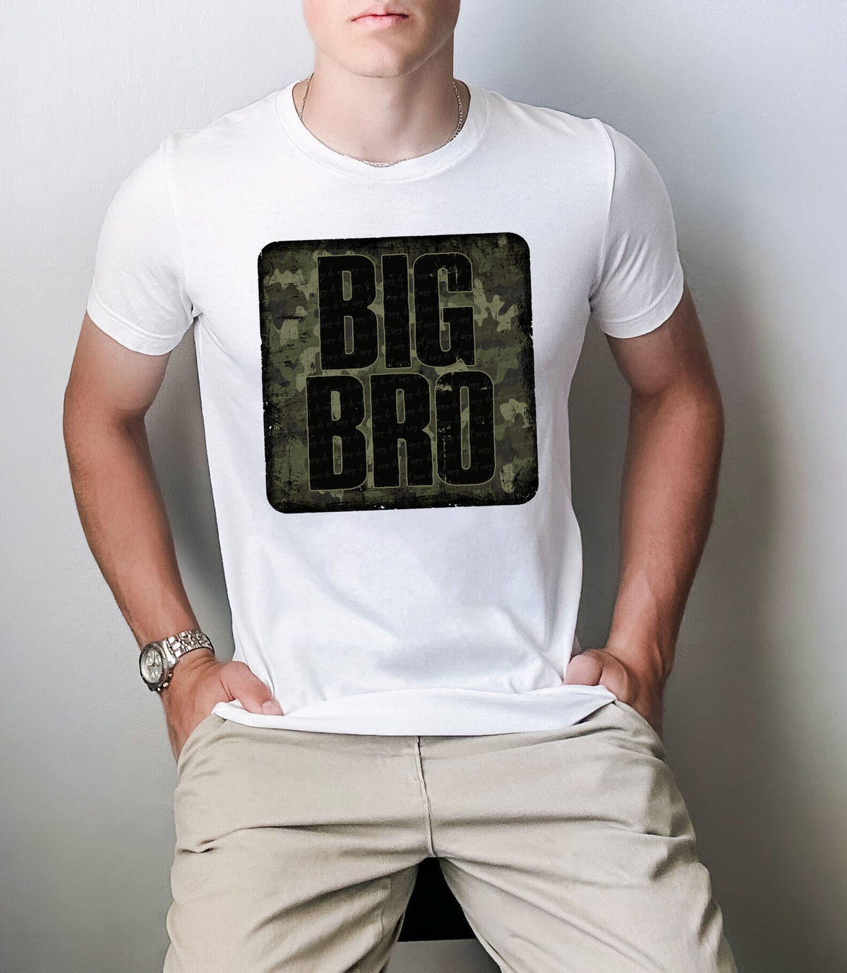 Big Bro Camouflage 117118 DTF Transfer