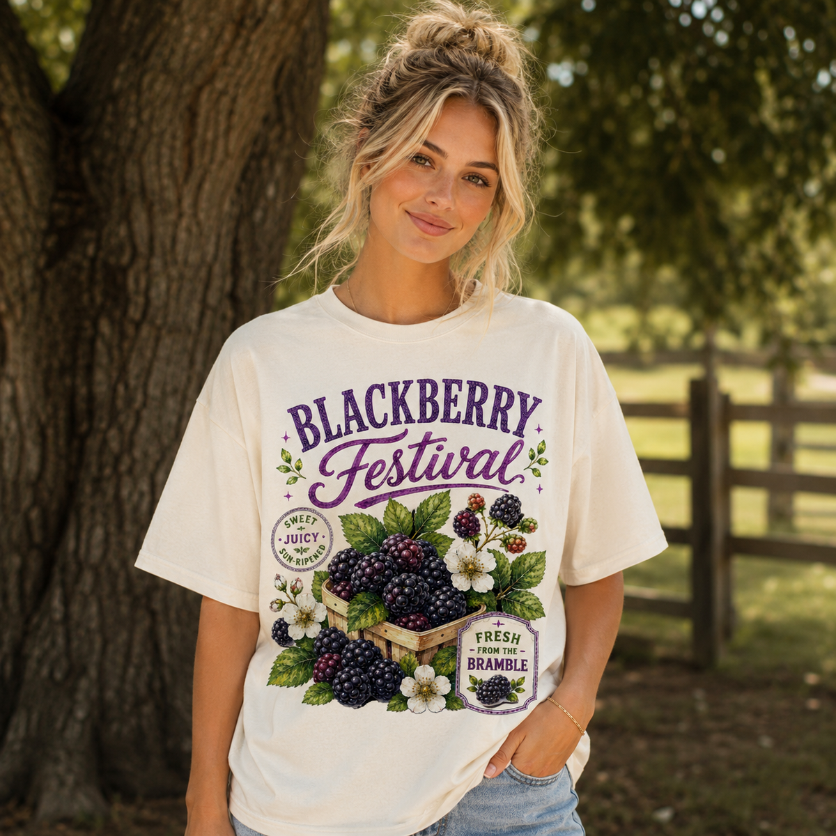 Blackberry festival (Parker) DTF Transfer