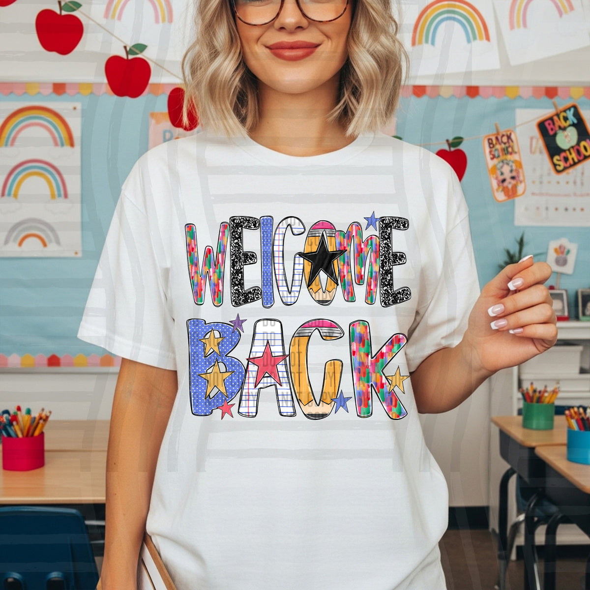 Welcome back (Caplinger) 109488 DTF transfer