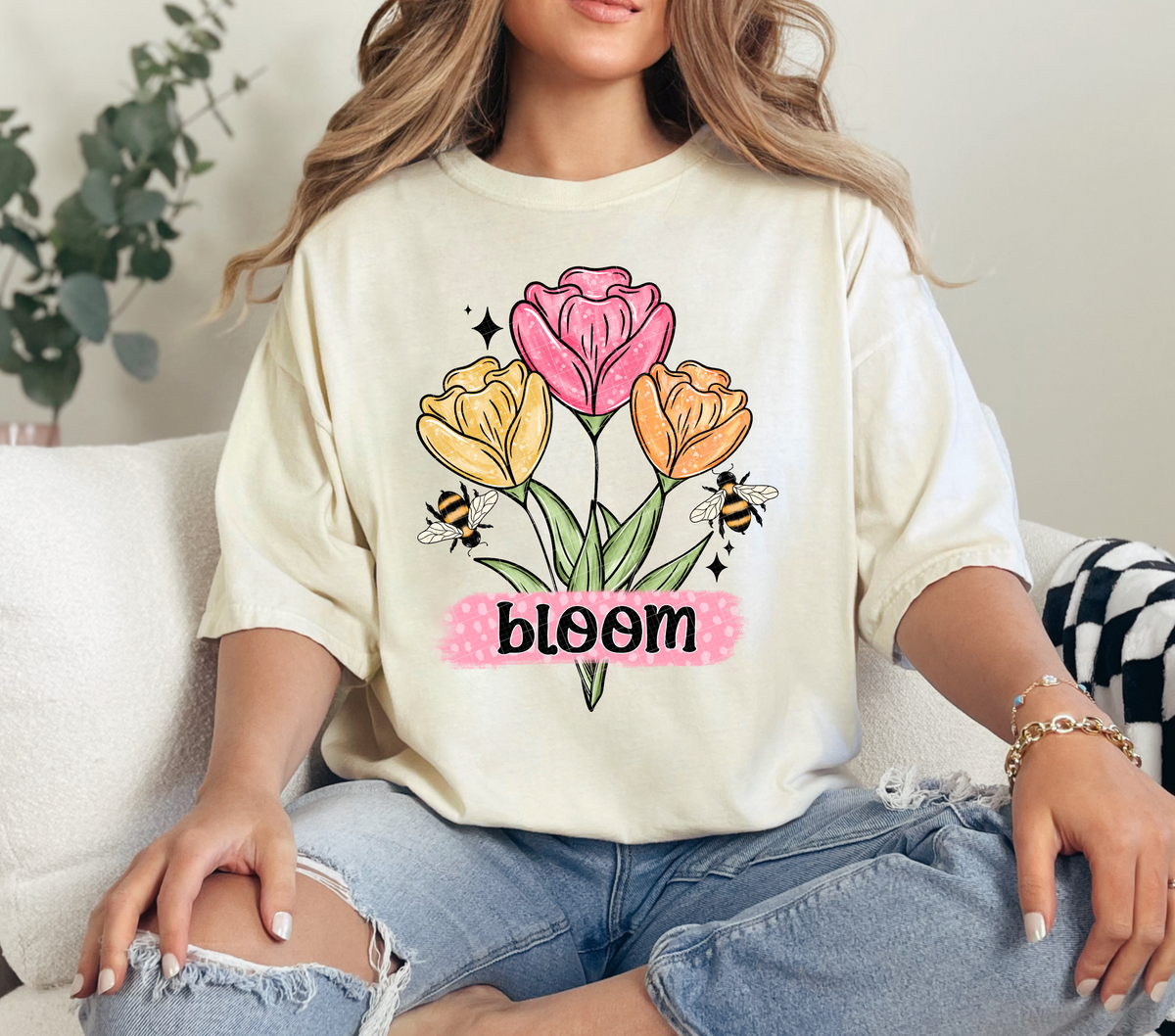 Bloom tulips (Linda) DTF Transfer