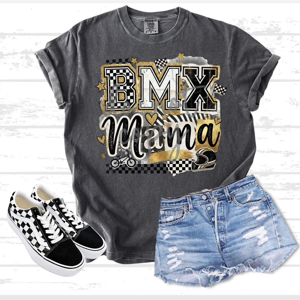 BMX mama magazine font (Parker) DTF Transfer