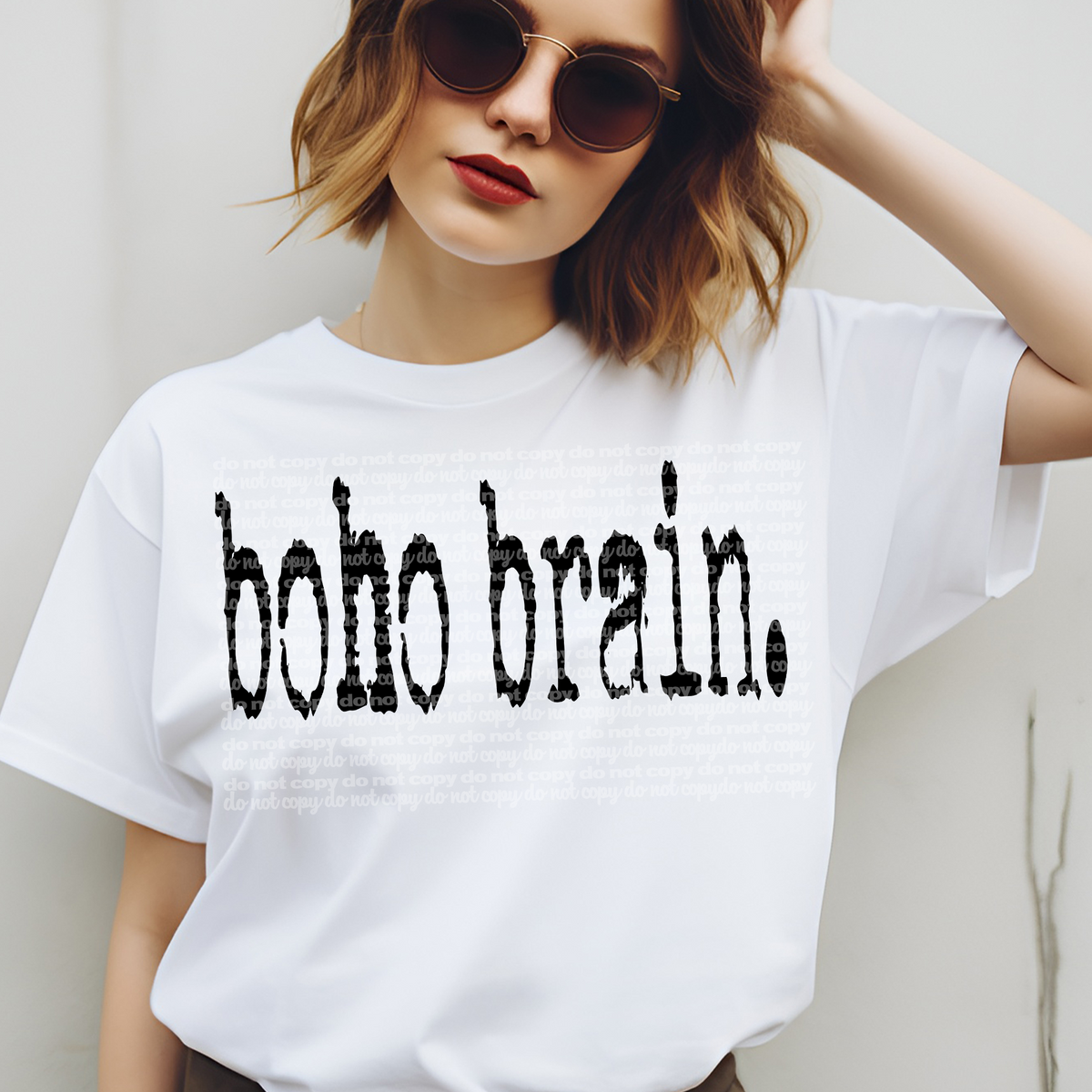 boho brain. (TTD) DTF transfer