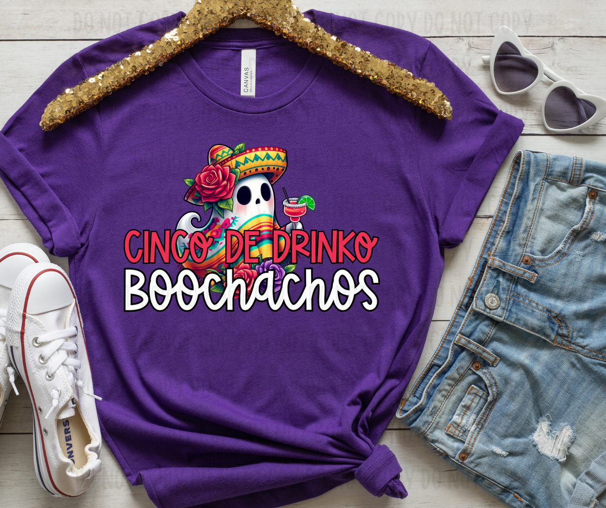 Cinco De Drinko Boochachos (Canvista) DTF transfer