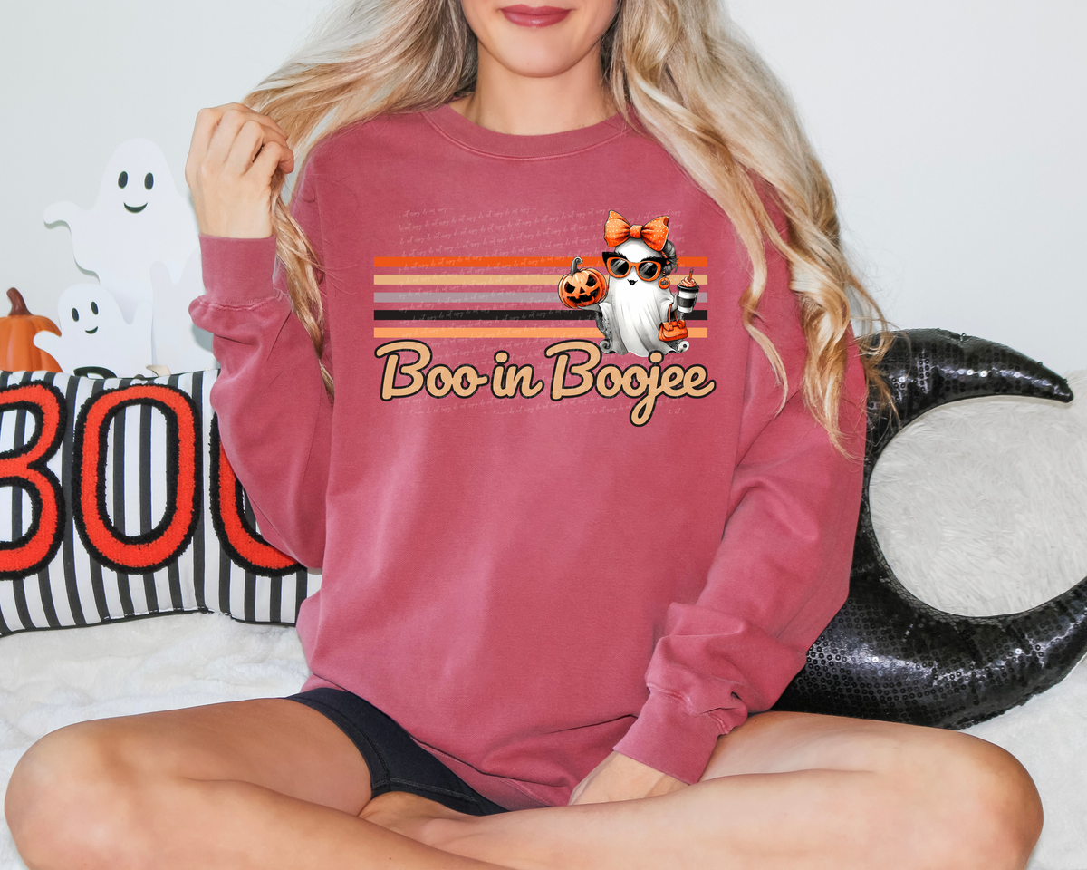 Boo In Boojee Stripe 54193 DTF transfer