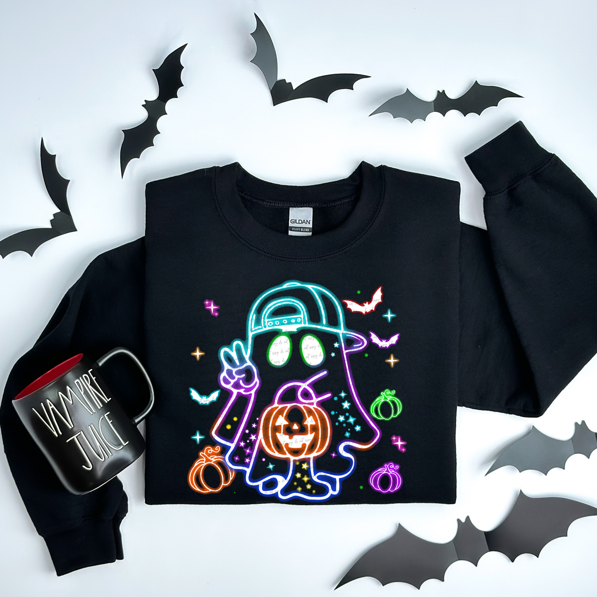 Boy Ghost Glow 54936 DTF transfer