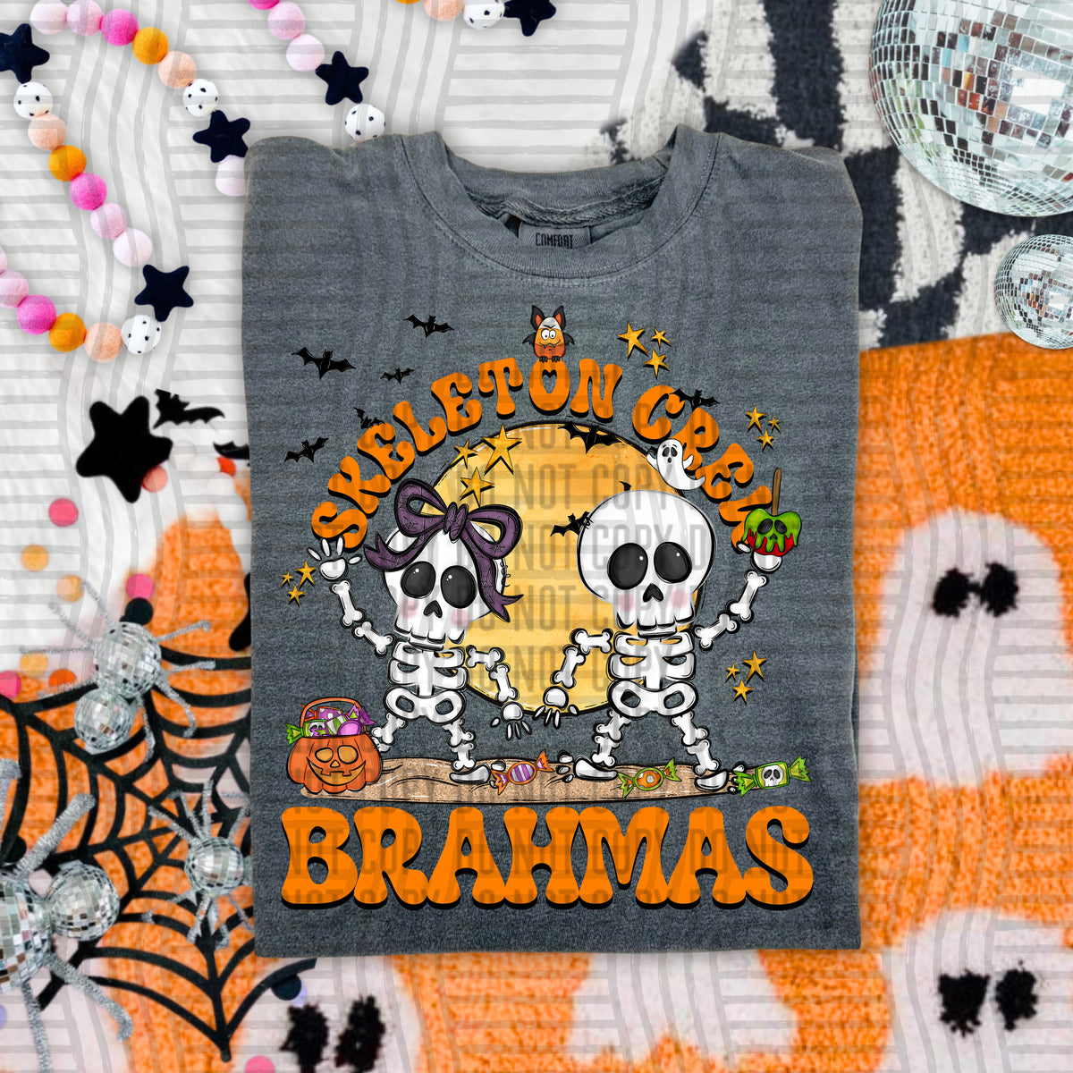 Brahmas skeleton crew (Caplinger) DTF transfer