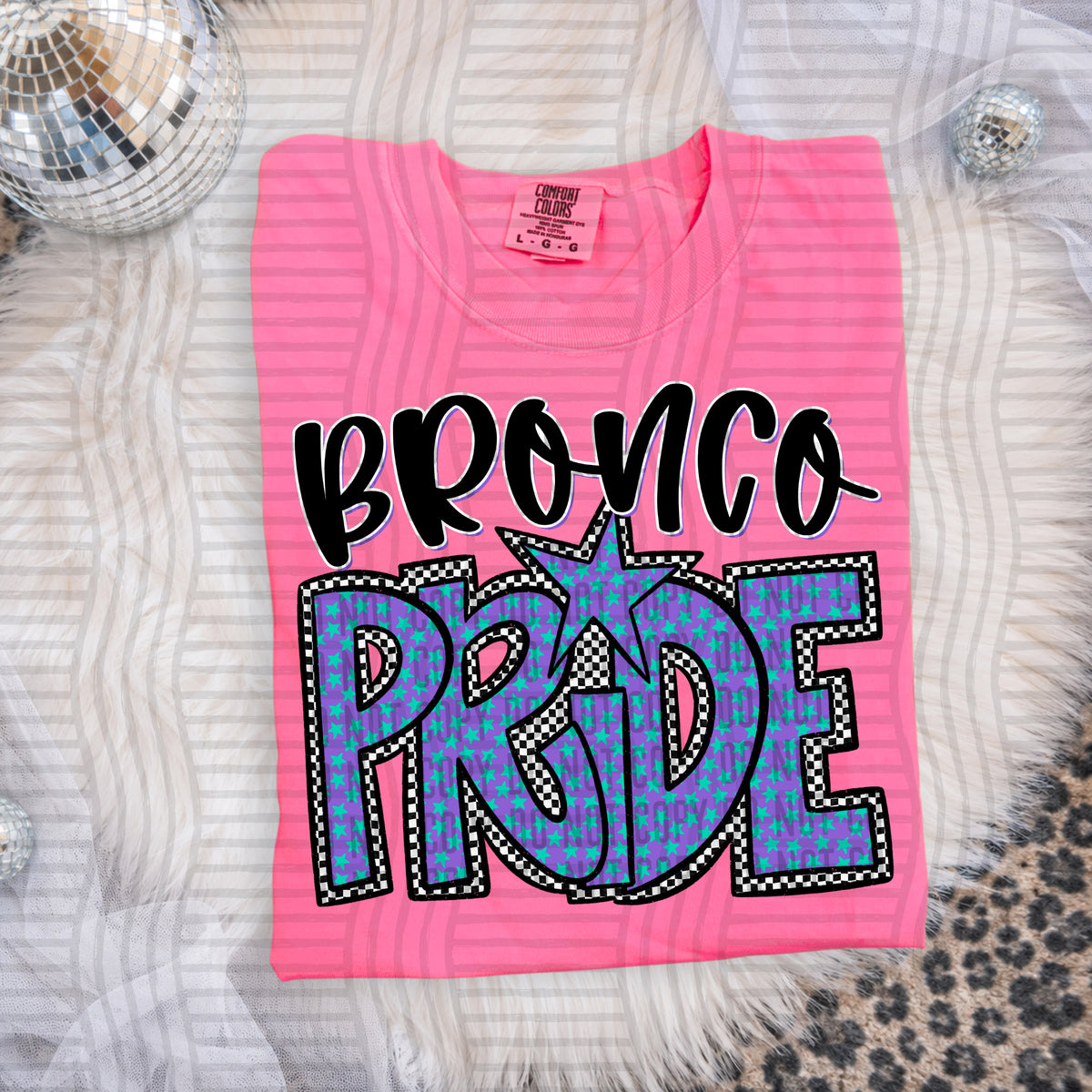 Bronco pride (Caplinger) DTF transfer