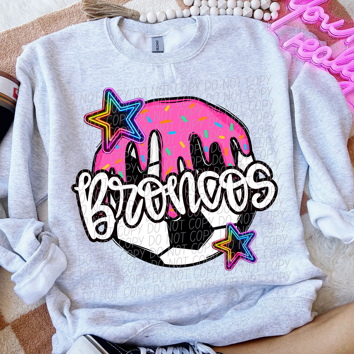 Dripping SOCCER Broncos (CITY) DTF transfer