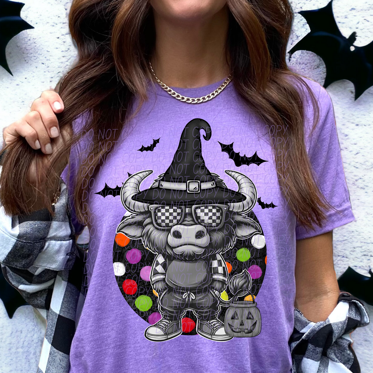 Buffalo Checkered Polka 59741 DTF Transfer