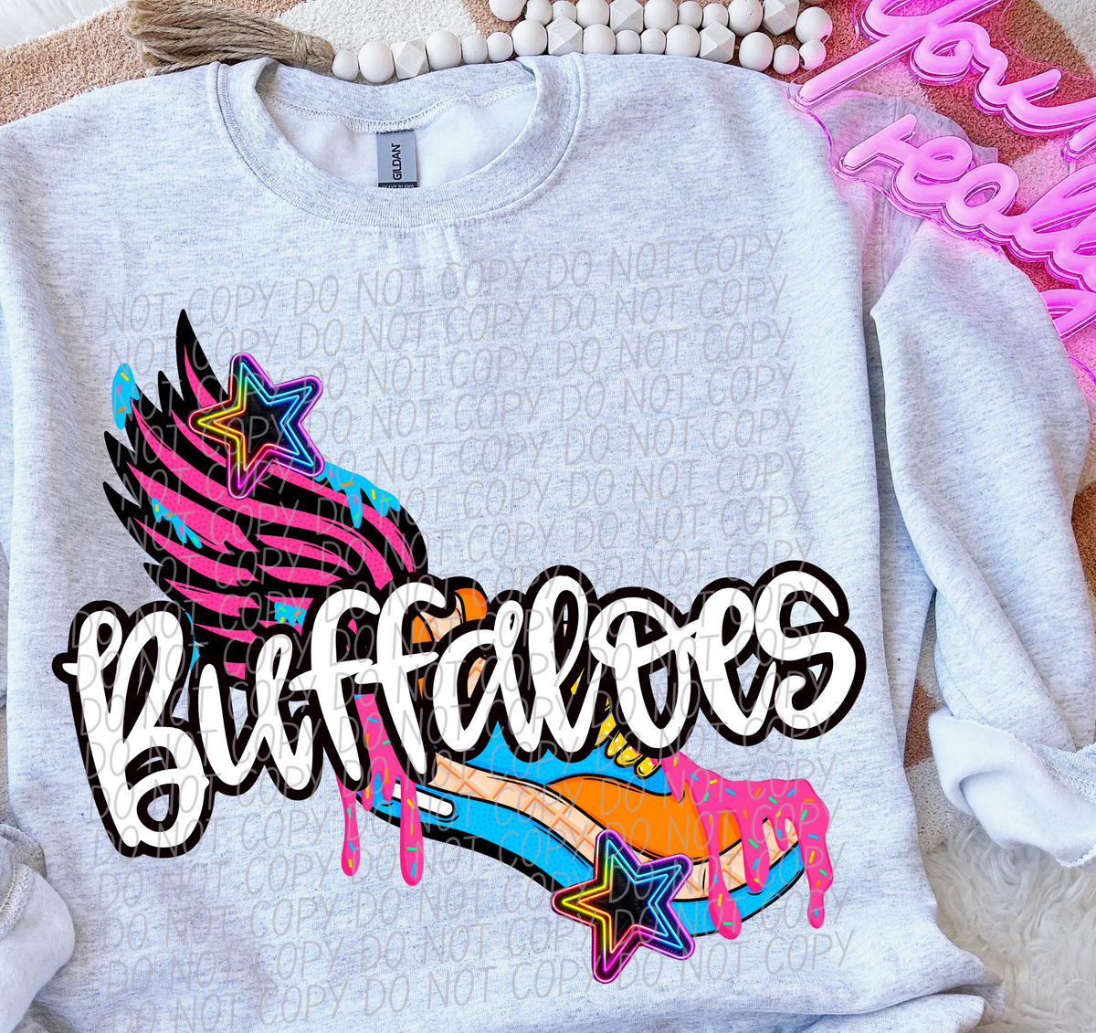 Buffaloes Drip Track (City) 103062 DTF transfer