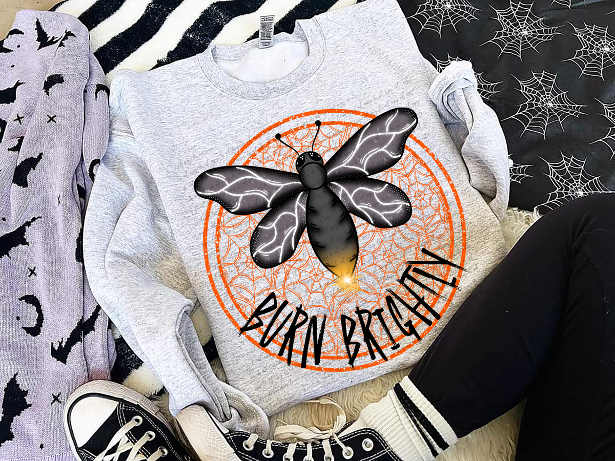 Burn Brightly Bee 57486 DTF transfer