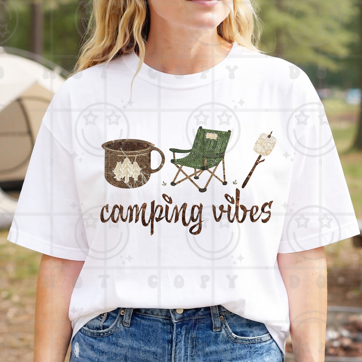 Camping vibes (HW) DTF Transfer