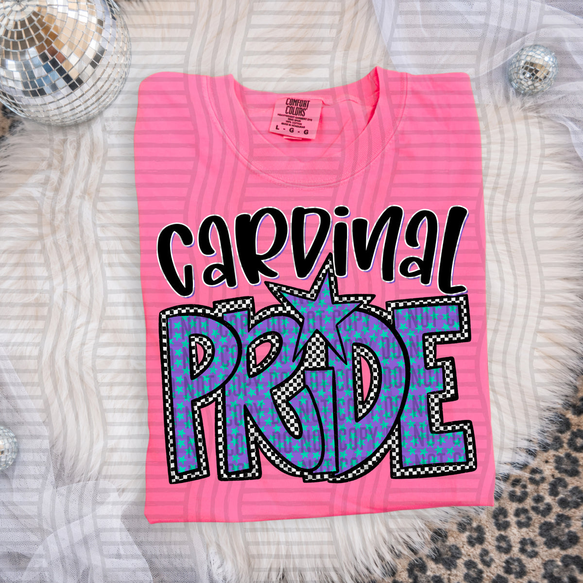 Cardinal star pride (Caplinger) DTF transfer