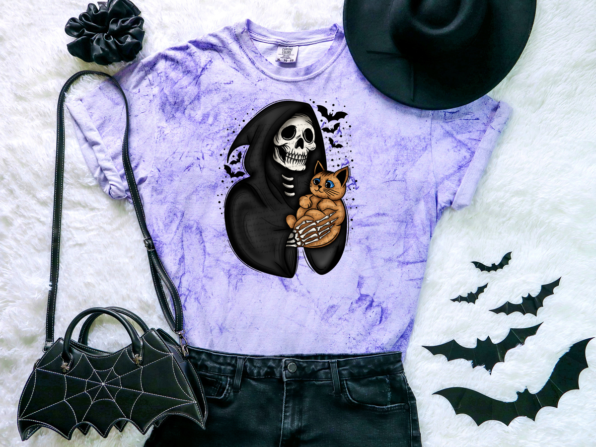 Cat and Ghost 42734 DTF transfer