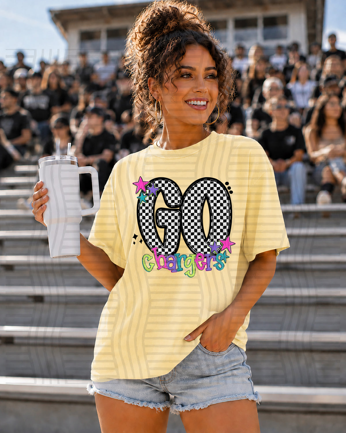Changers-Go Checker Neon (Caplinger) DTF Transfer
