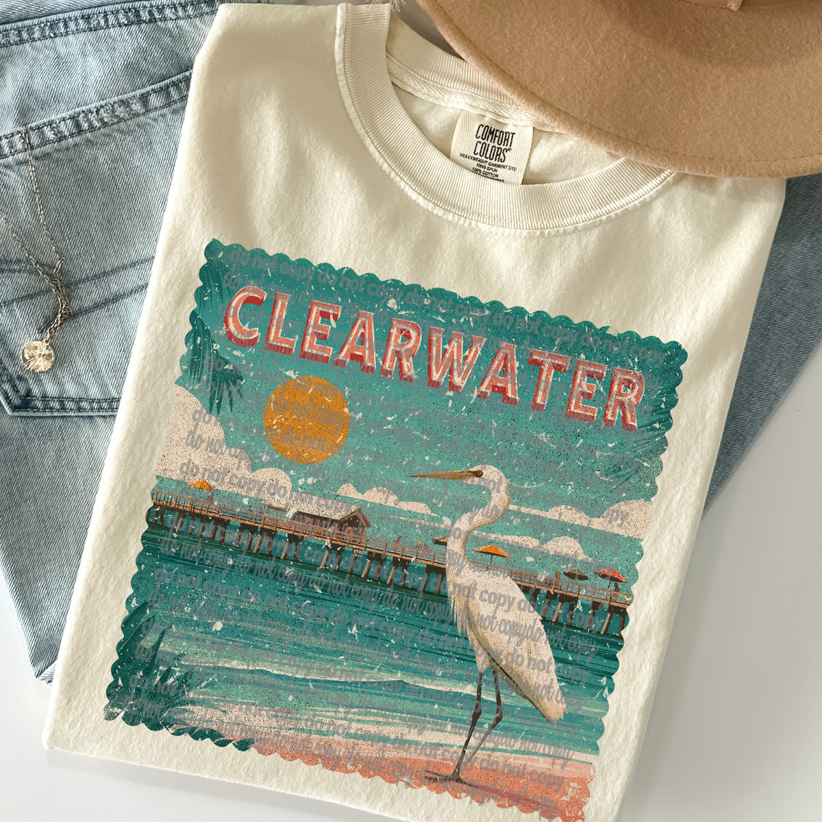 Clearwater Stamp (TTD) 102306 DTF transfer