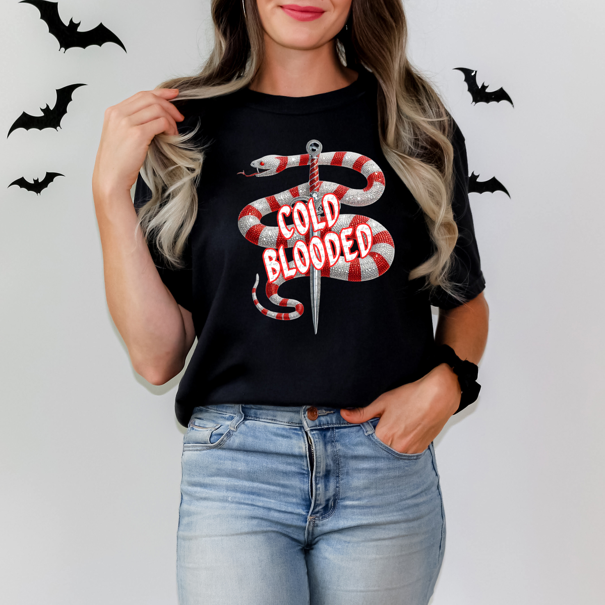 Cold Blooded Red Serpent 51405 DTF transfer