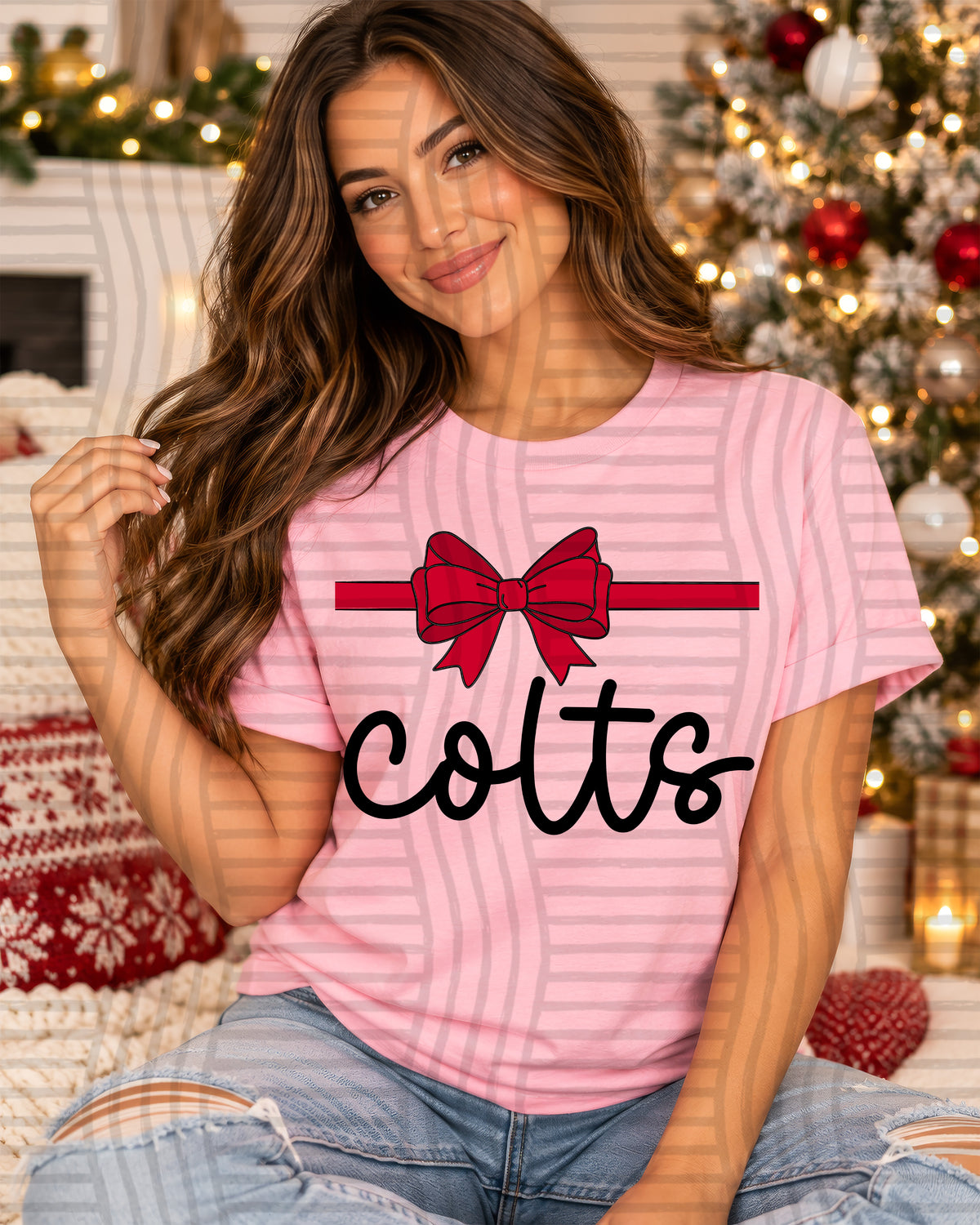 colts simple bow (caplinger) DTF Transfer