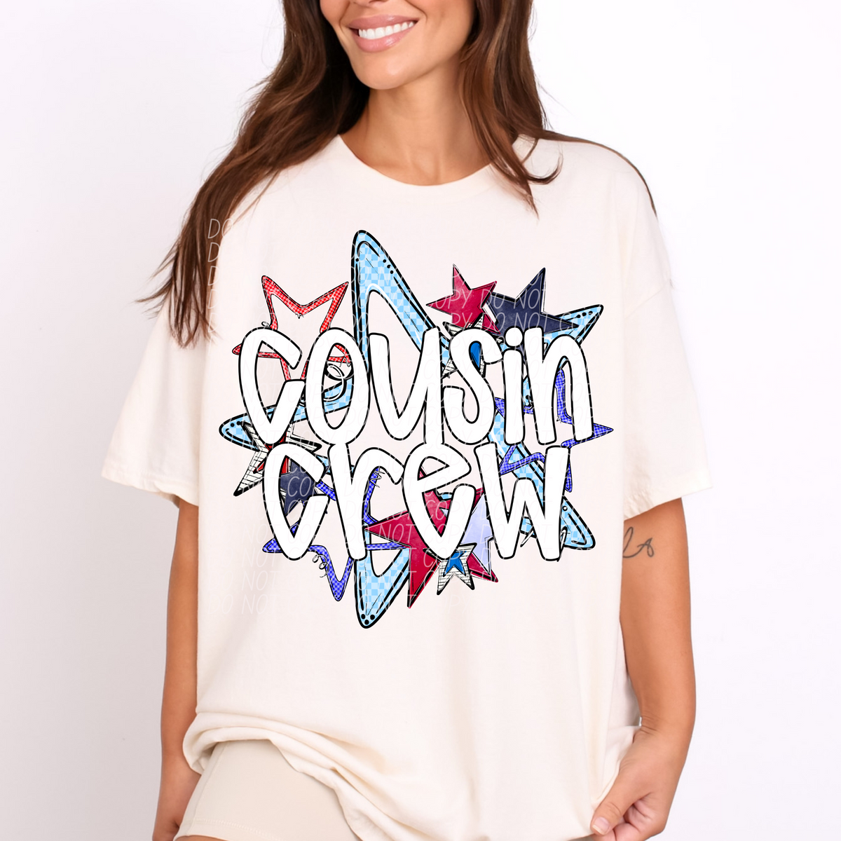 COUSIN CREW fourth of July stars (CITY) DTF transfer